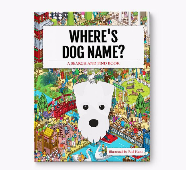 Personalised Where's {dogsName} Book